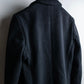 "COMME des GARCONS" Hook design wool blend chesterfield coat