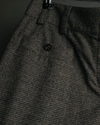 -SPECIAL- “CHANEL” 05AWmicro houndstooth tweed wide trousers