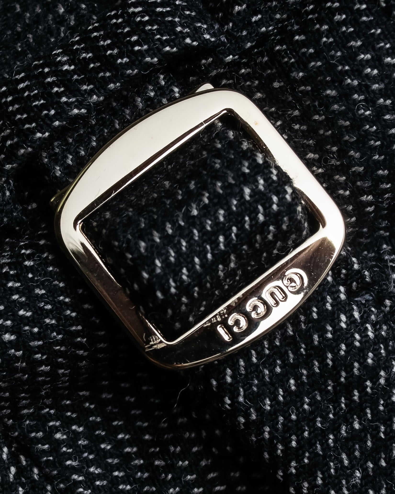 "GUCCI" 90's Tom Ford period bird eye weave set up