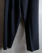 "GIORGIO ARMANI" Beautiful drape navy wool set up