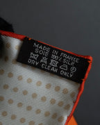 "HERMES" Carré 45 Gavroche MORS DE SELLE scarf