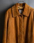 "LOEWE" Out pocket detail oversized suede jacket