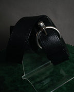 "GUCCI" 90’s-00’s Horsebit buckle leather belt