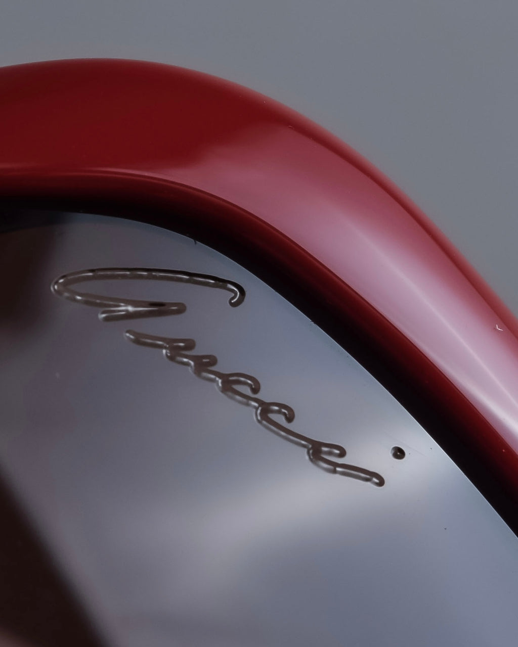 "GUCCI" Gold parts design square frame sunglasses