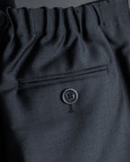 "Acne Studios" Button fly design wide straight slacks