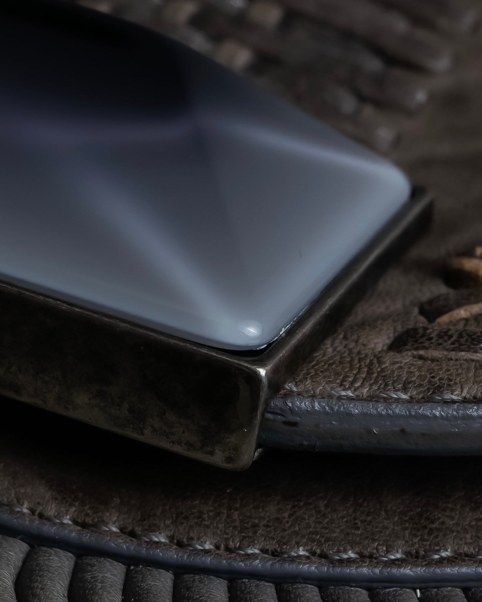 "Christian Dior" John Galliano period Gathering design leather hand bag