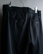 "Chloe" Oversized wool matte black set up