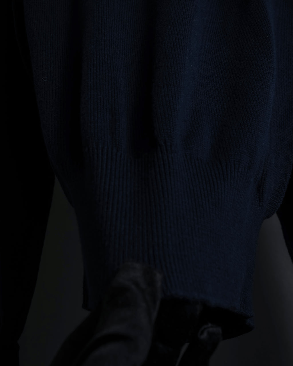 "HERMES" 80's-90's Minimalist design cotton knit