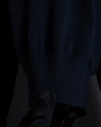 "HERMES" 80's-90's Minimalist design cotton knit