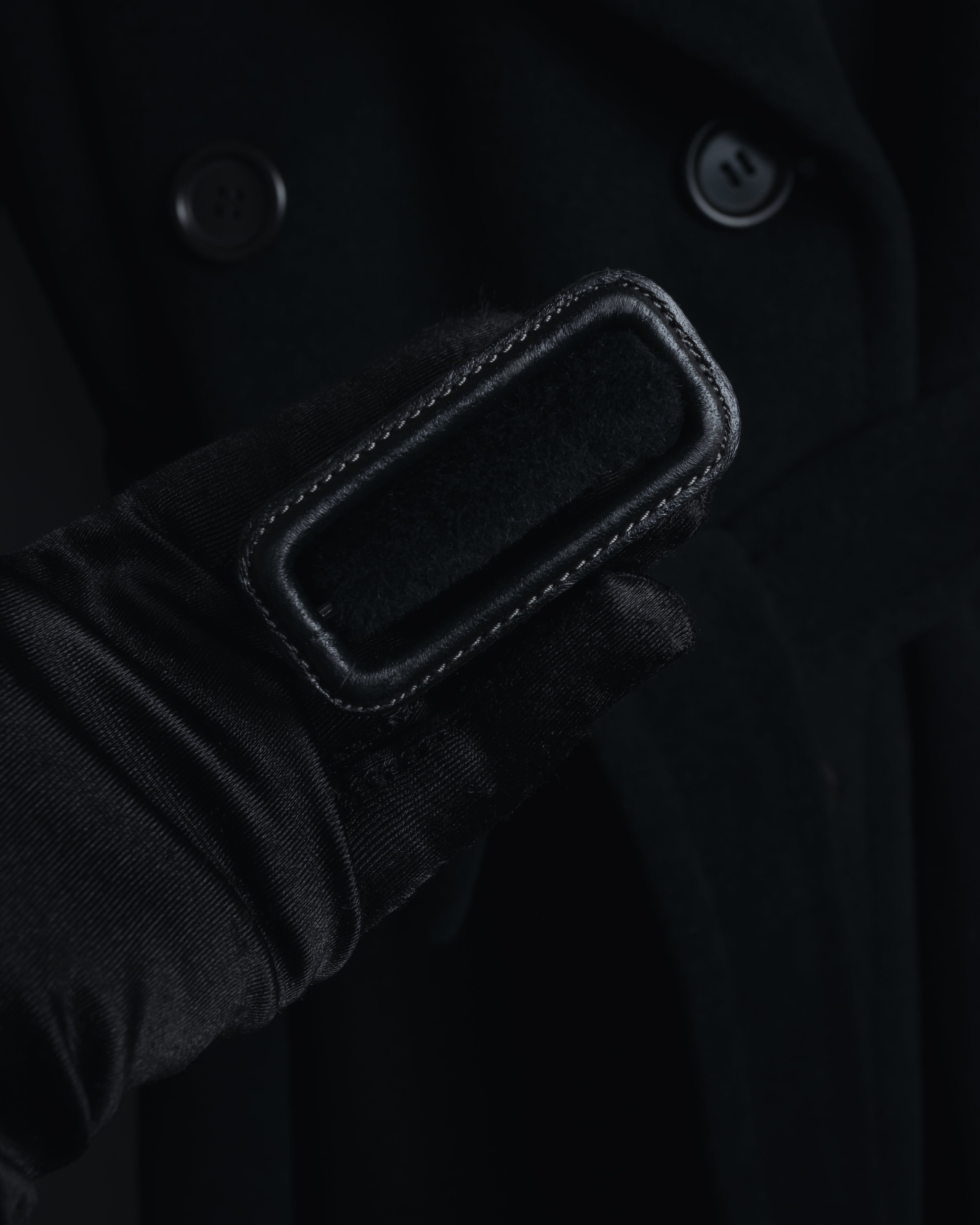 “SOPRANI DONNA” Tailored double-breasted long coat