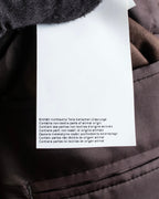 "HUGO BOSS" Plaid brushed wool tailored coat