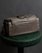 "BALENCIAGA" Three-way chain leather shoulder bag