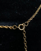 "VALENTINO" Smoky quartz teardrop design necklace