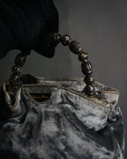 –SPECIAL– “Christian Dior”
90’s-00’s Beaded handle velvet pouch bag