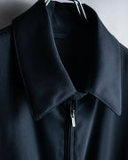 "ARMANI" Minimal design stand up collar blouson