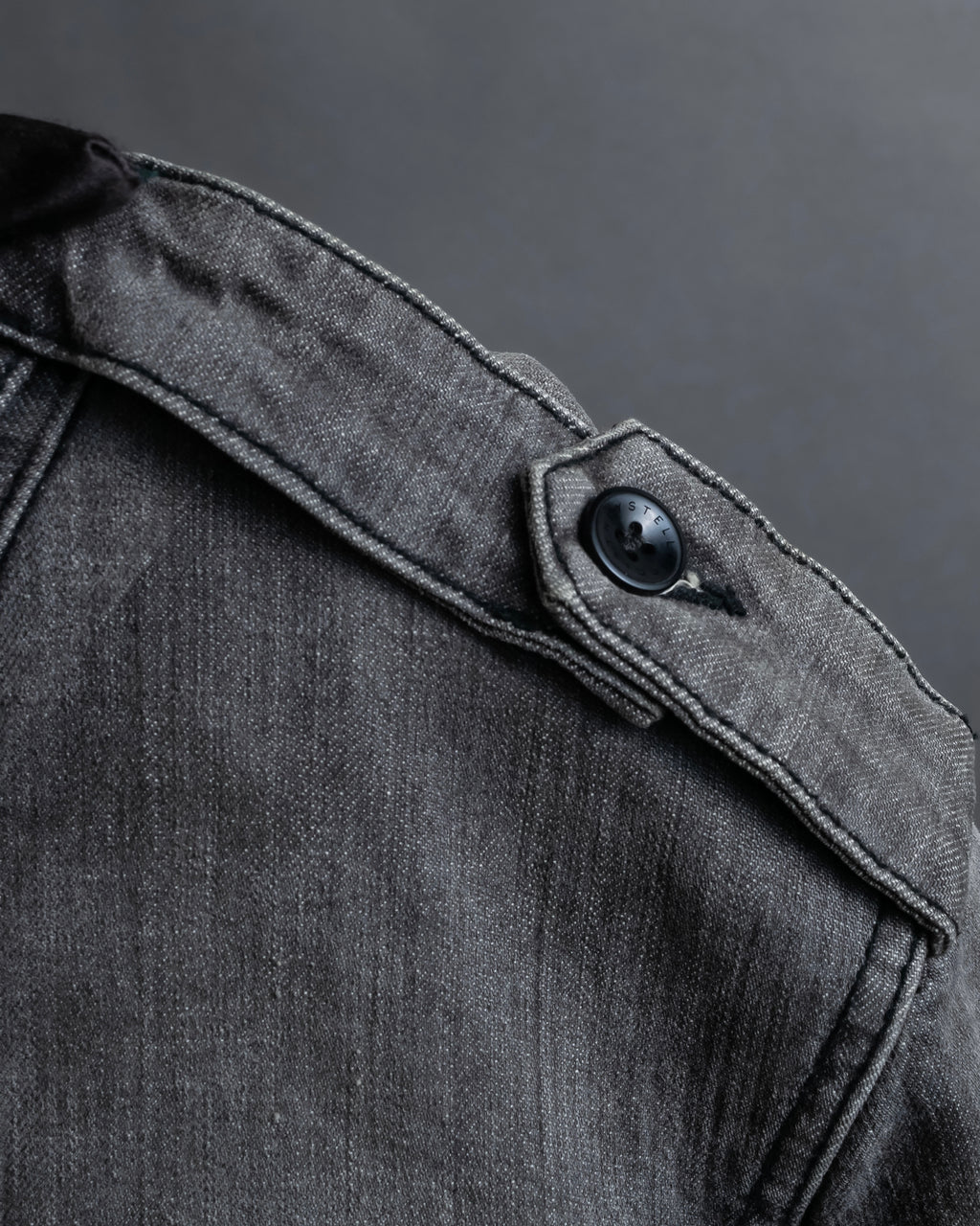 "STELLA McCARTNEY" Multi detail belted denim jacket