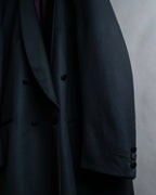 "Vintage shawl collar smoking jacket"