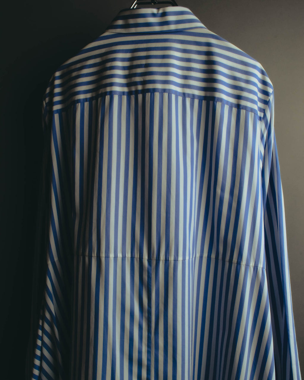 “JIL SANDER” 2018-2023 oversized striped cotton shirt dress
