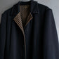 "FENDI" Pecan pattern design mid length stand up collar coat