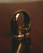 –SPECIAL– "Valentino Garavani" 20's Swarovski crystal embellished statement ring