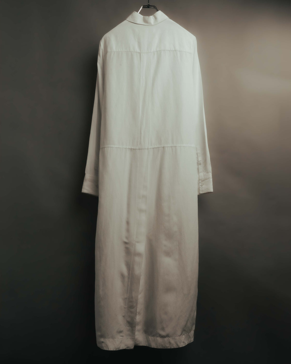 “JIL SANDER” Late 10’s-early 20’s Half-buttoned long shirt dress