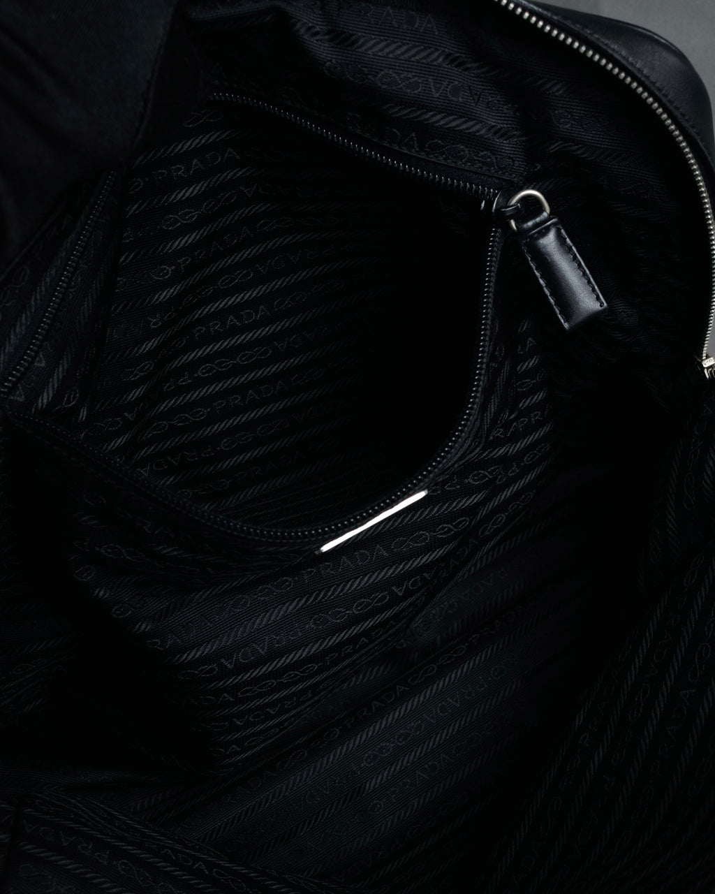 “PRADA” 1998-2003 Felt and gomma duffle bag