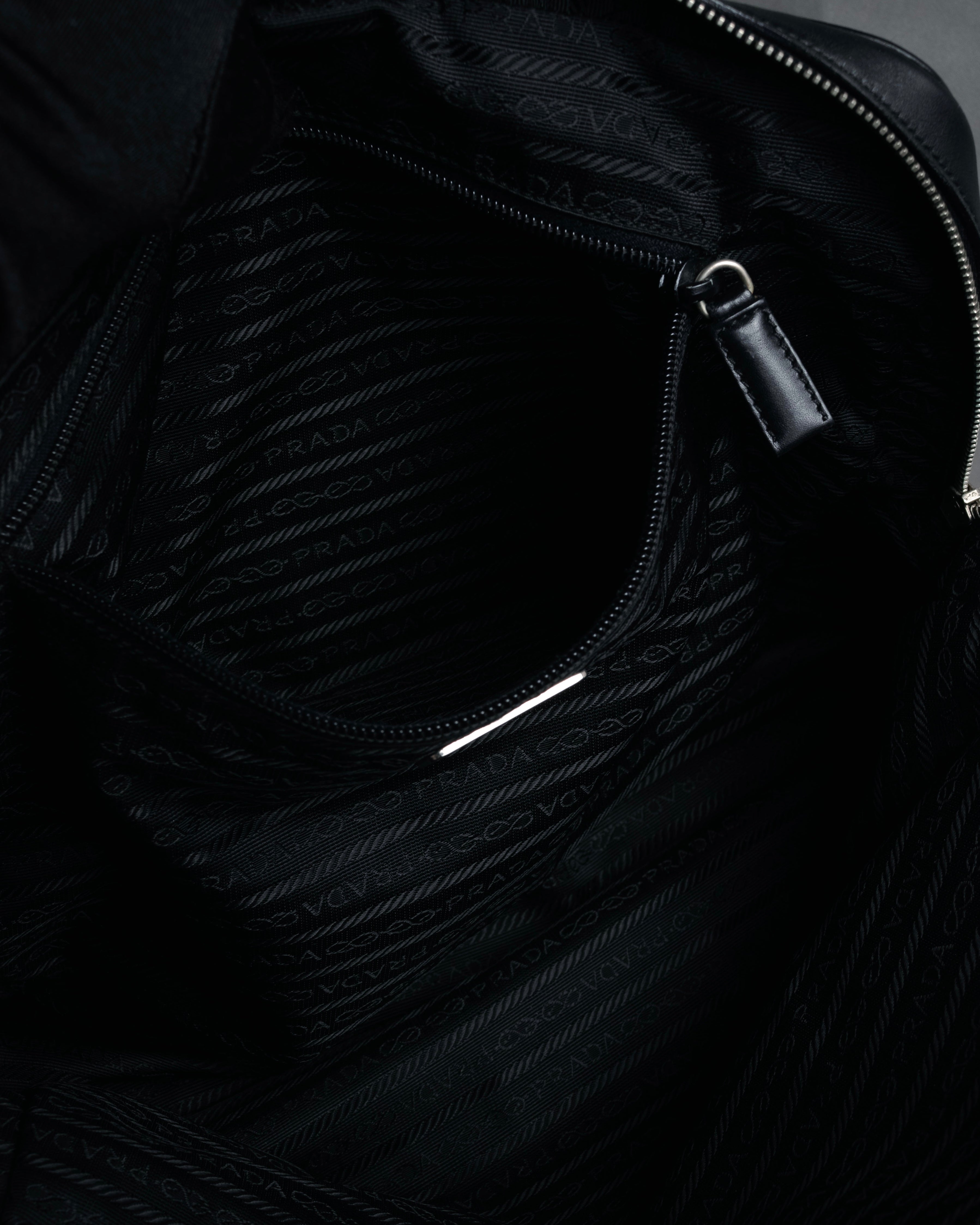 “PRADA” 1998-2003 Felt and gomma duffle bag