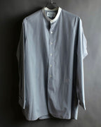 "MAISON MARGIELA" 21SS Long tail design band collar shirt