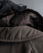 "Weekend Max Mara" Fur collar front zipper blouson