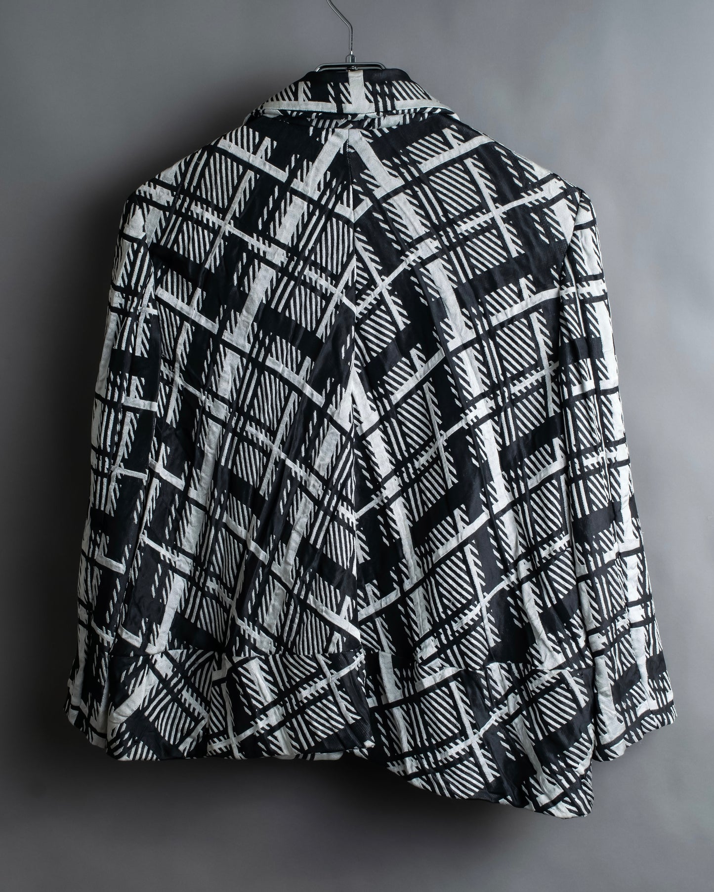 "COMME des GARCONS" Geometric pattern tailored jacket