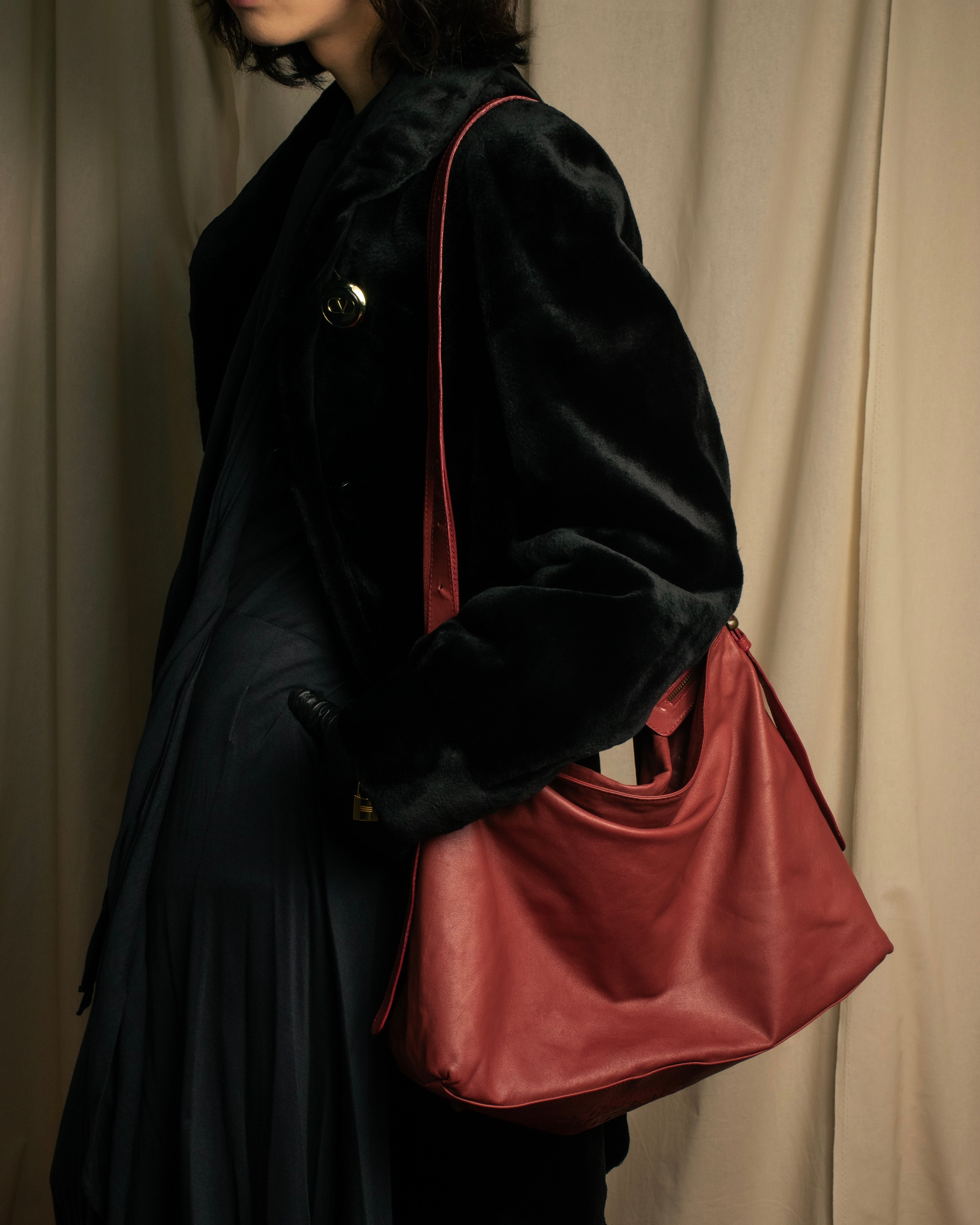 -SPECIAL- "Maison Martin Margiela"
 00'sLate period-13's Double strap design large shoulder bag