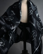 “PRADA” 2000’s Logo large scarf