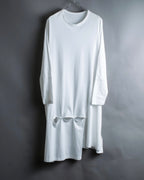 “Ground Y” Detachable designed long pullover