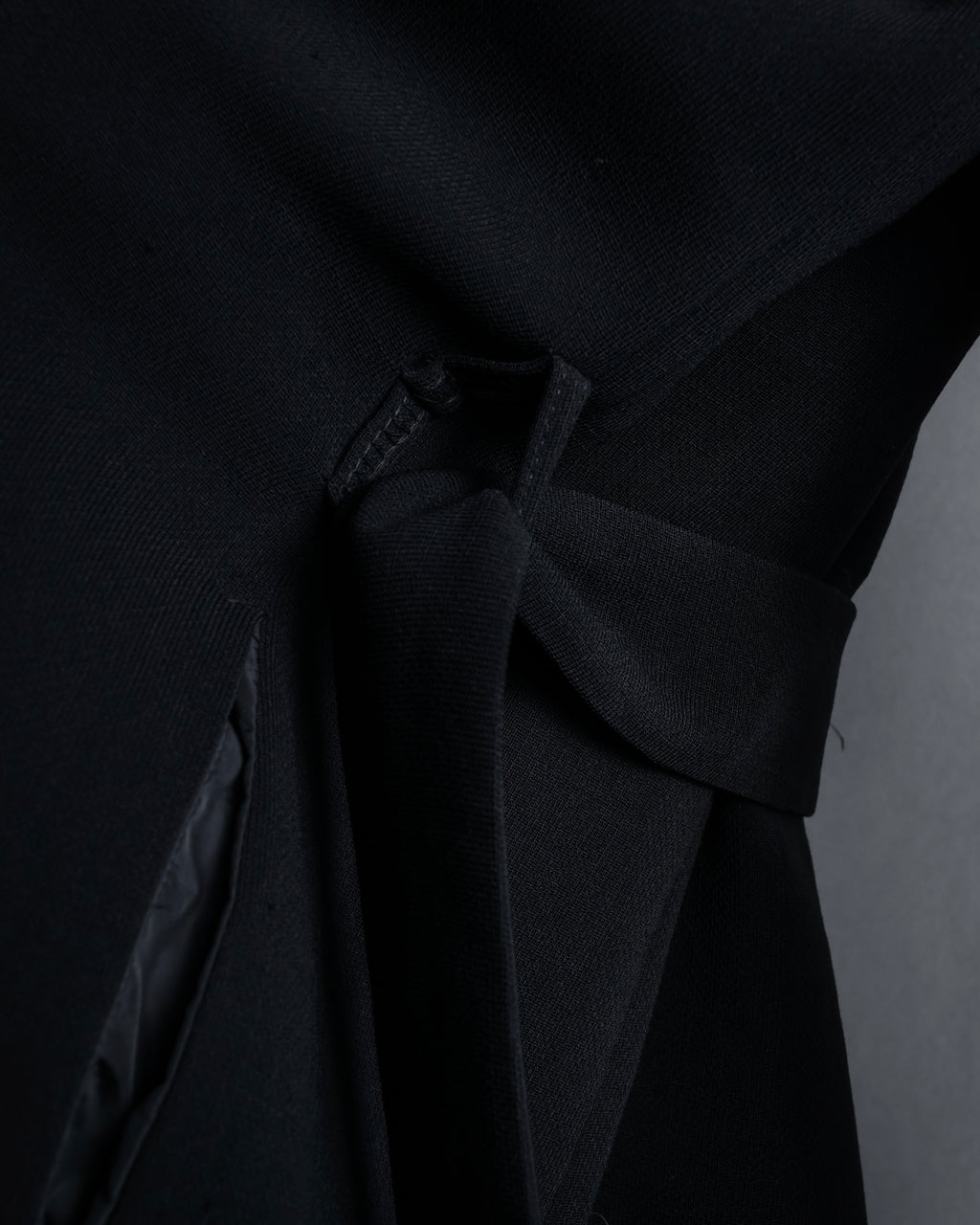 "Max Mara" Reversible belted collar coat