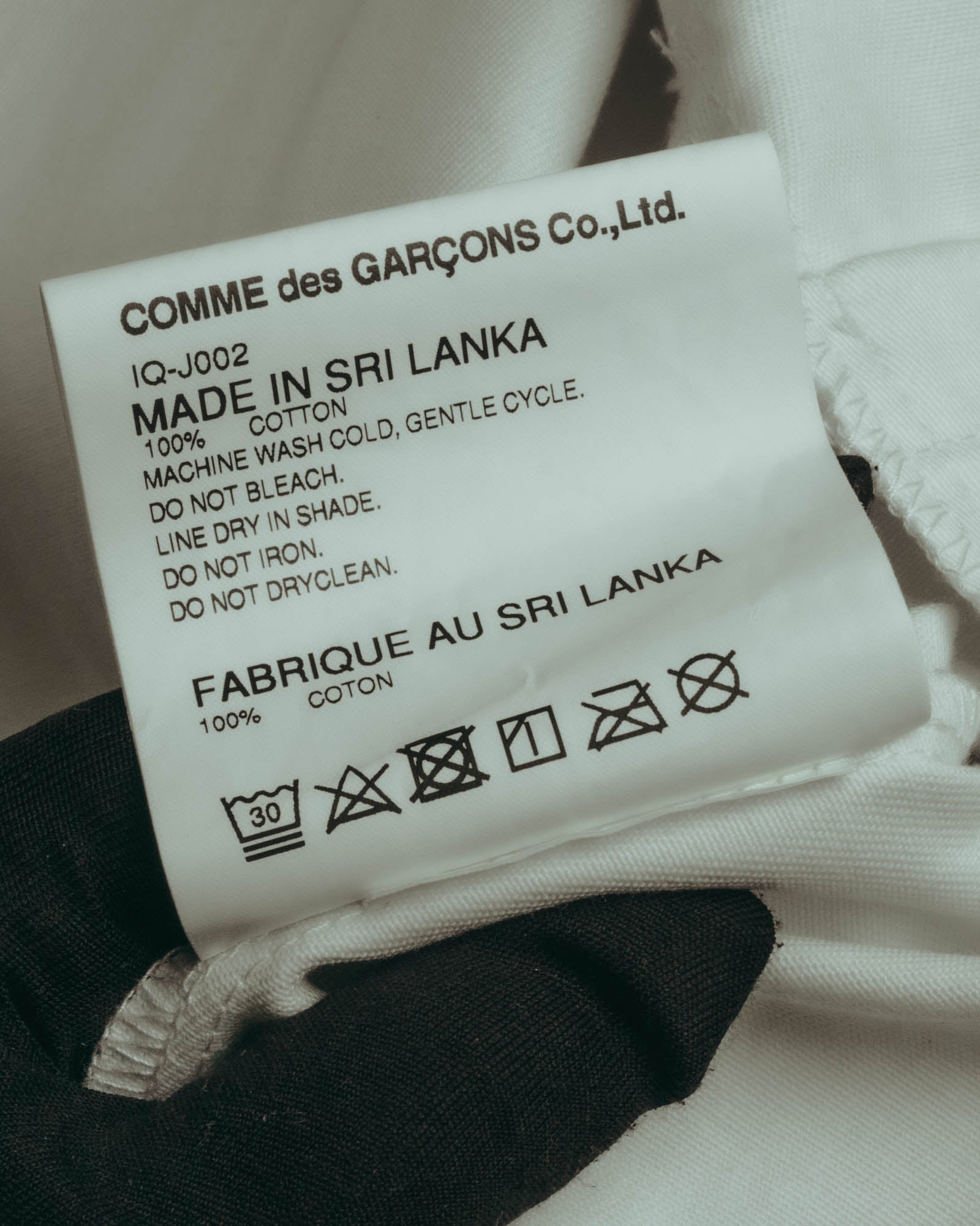 “COMME des GARÇONS” 2010’s CDG Molinel work coat