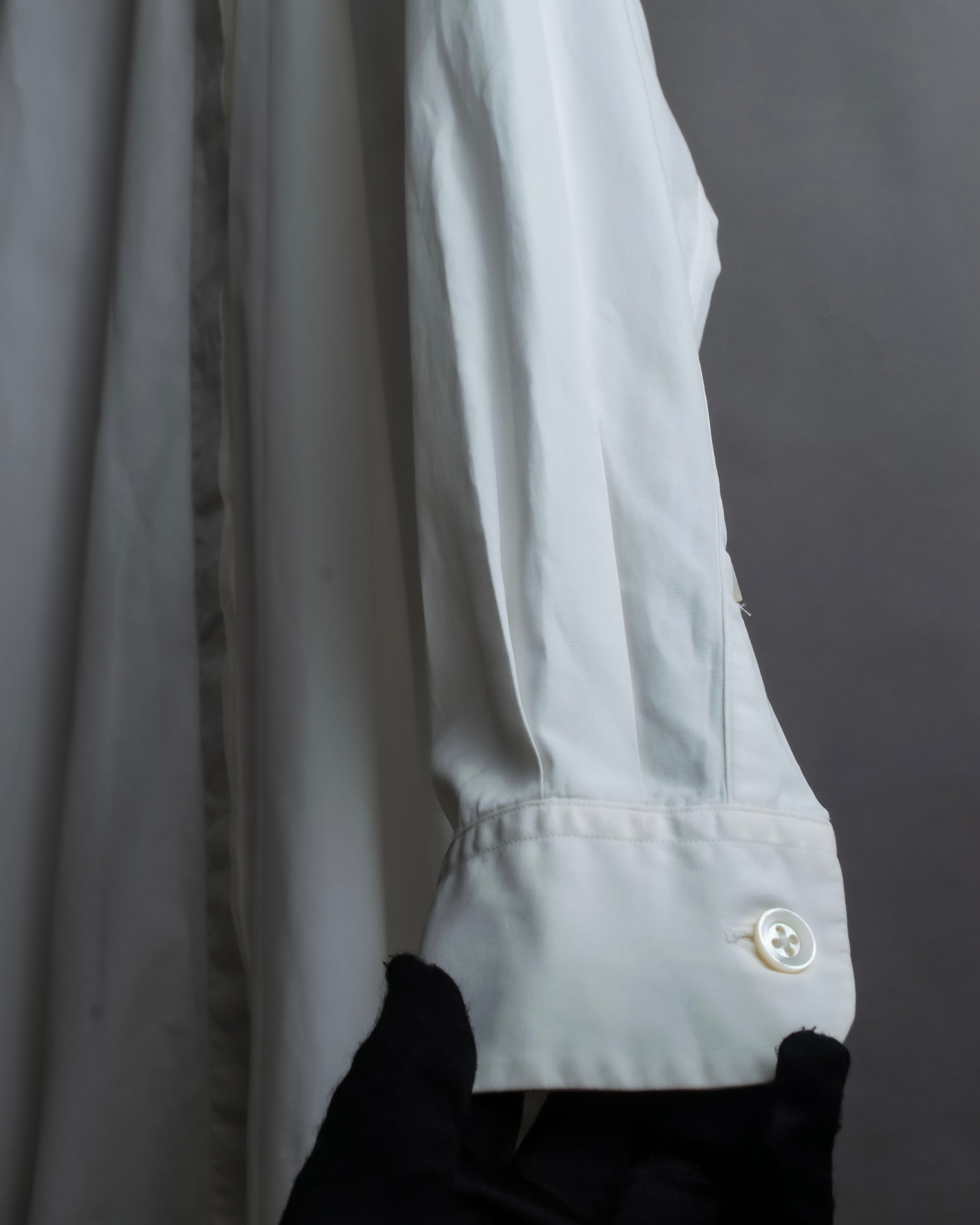 "HERMES" Margiela period collar change shirt