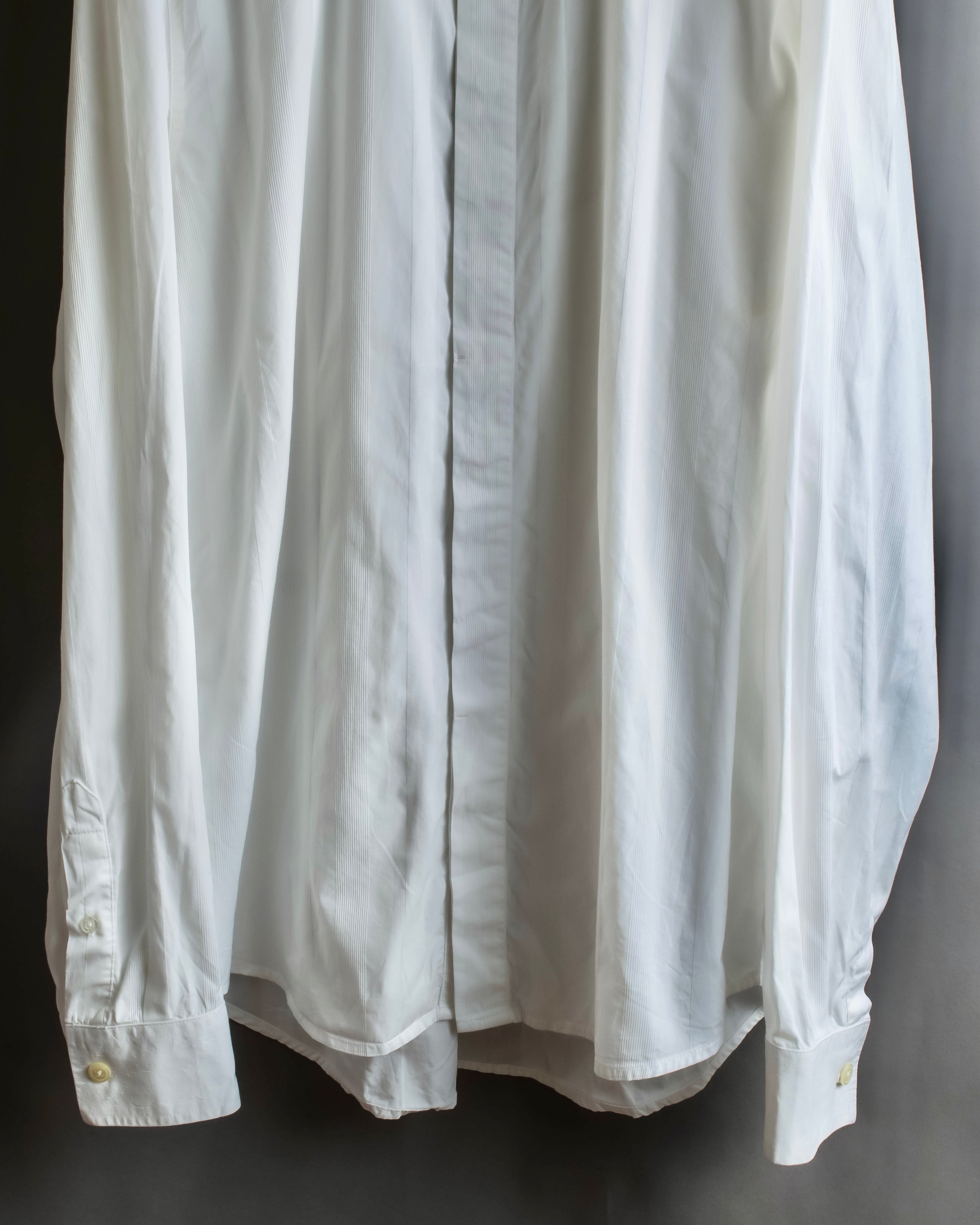 "ARMANI EXCHANGE" Different weave patterns cotton shirt