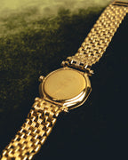 "Christian Dior" 80's-90's Gold plated wristwatch