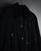 "COMME des GARCONS HOMME"
Utility zip pocket coat