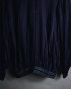 "GUCCI" 90’s-00’s military romantic ruffle blouse