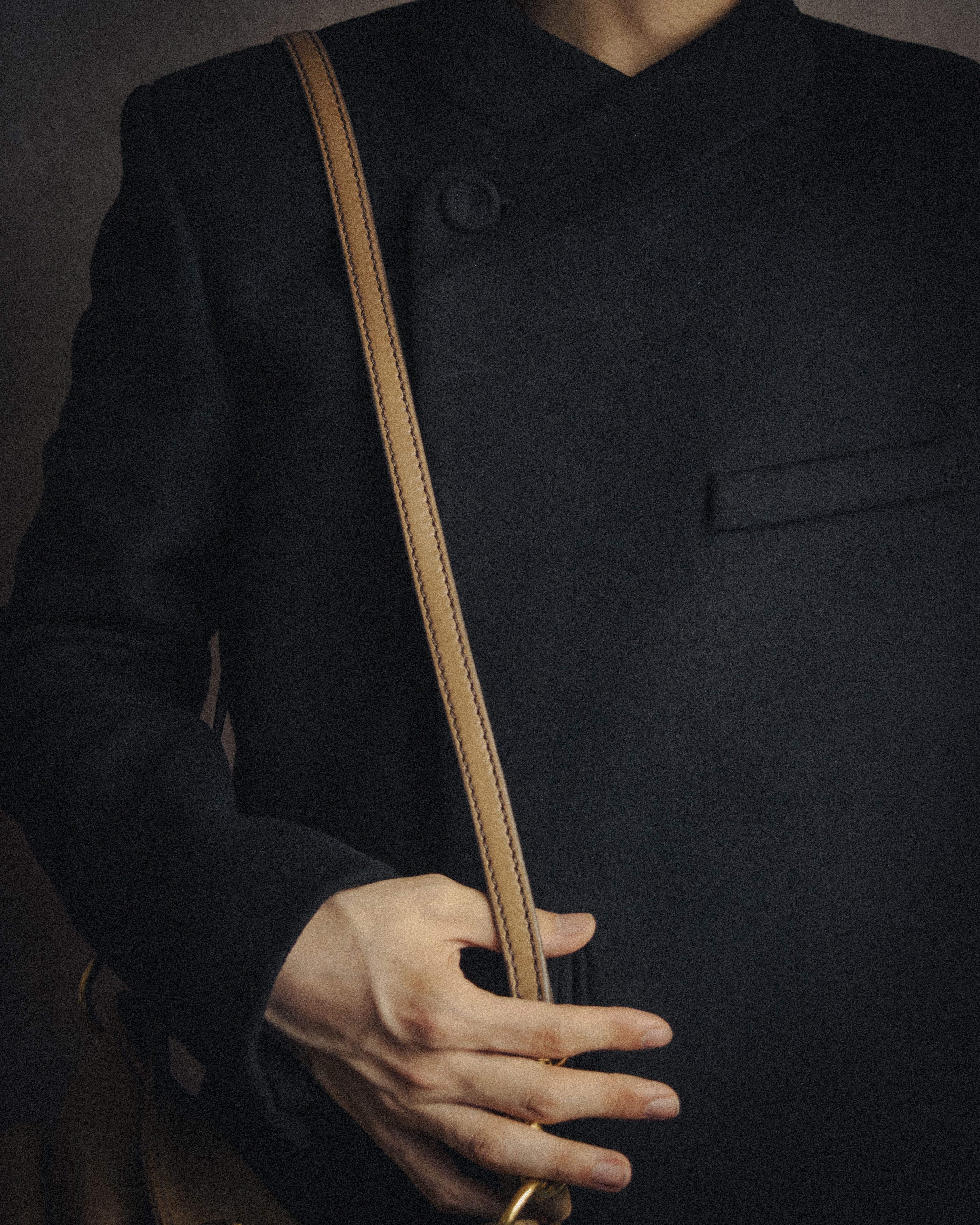 -SPECIAL- “miu miu” 2008-2013 Turn lock leather hobo bag