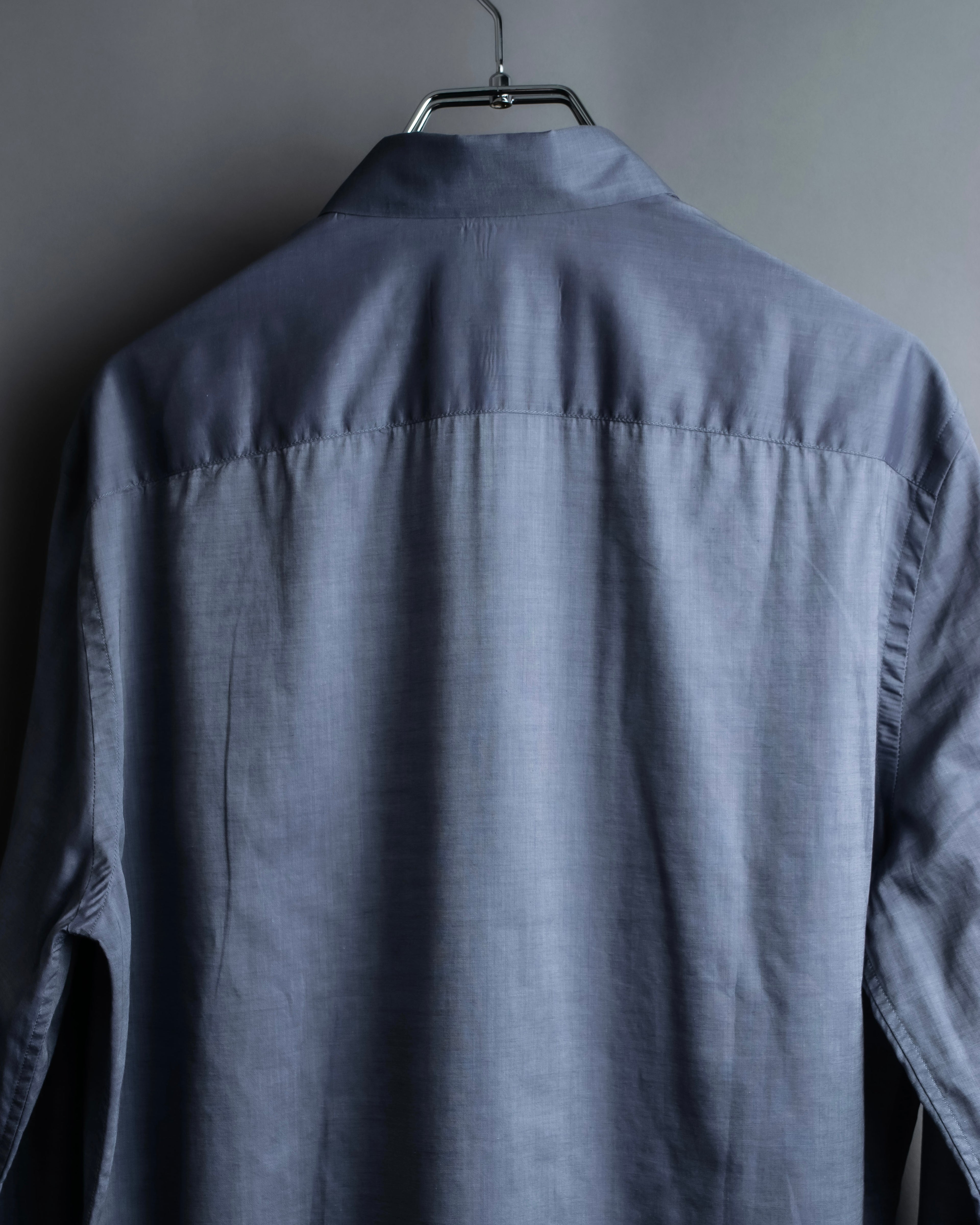 “PRADA” Bicolor back designed dress shirt