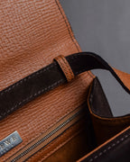 "LOEWE" Textured suede panel barcelona shoulder bag