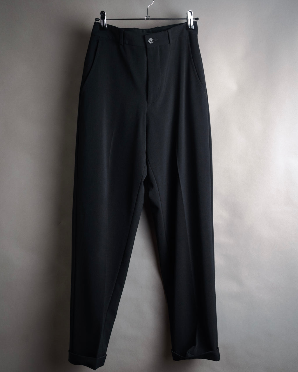 “EMPORIO ARMANI” 90’s-00’s High-waisted wide slacks