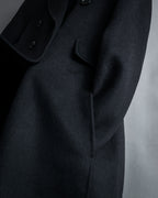 "S Max Mara" 21AW Structured double-breasted long chester coat
