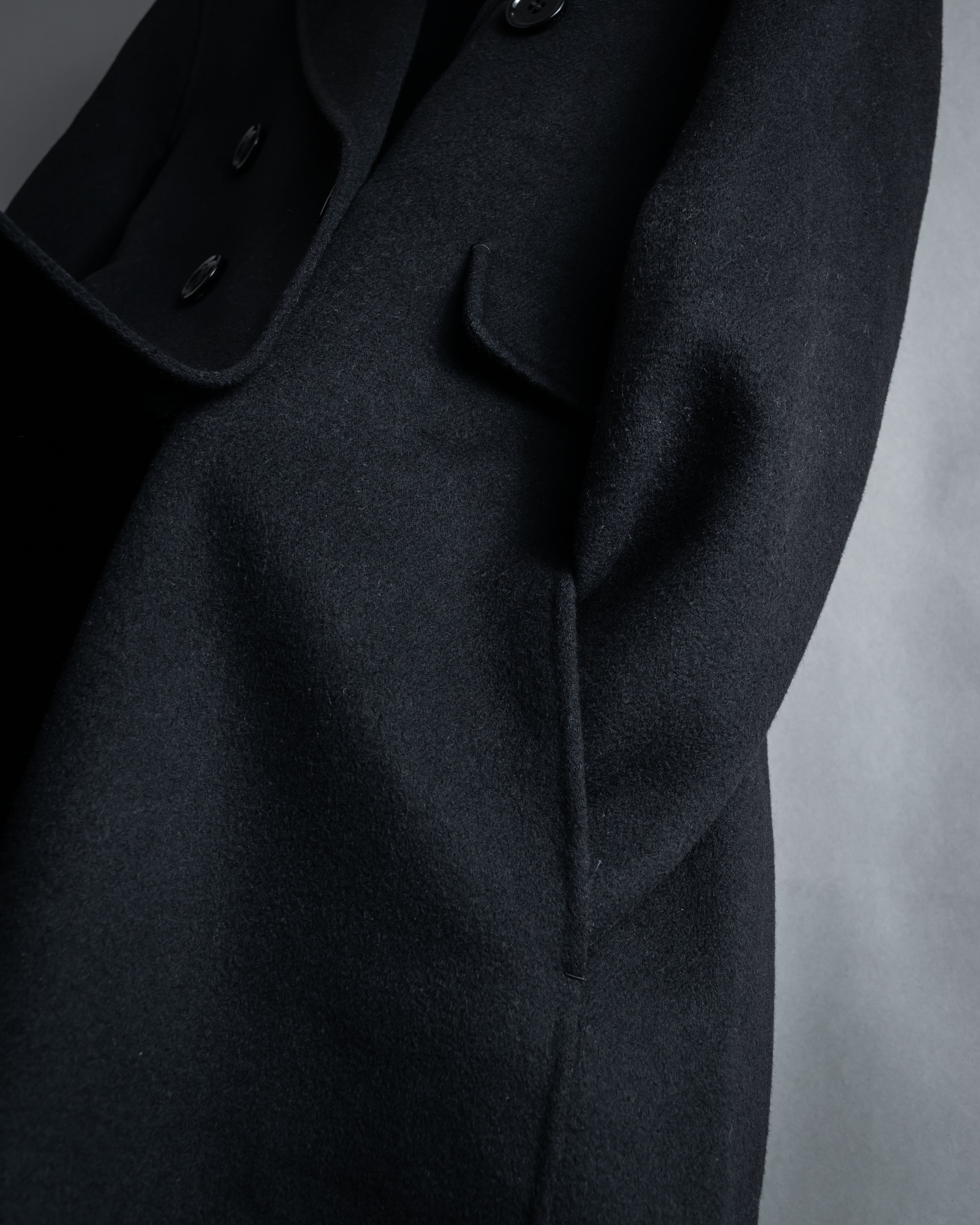 "S Max Mara" 21AW Structured double-breasted long chester coat