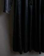 "JEAN PAUL GAULTIER" Beautiful glossy shirt dress