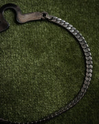 “Christian Dior” 70’s-80’s Horsebit motif chain bracelet