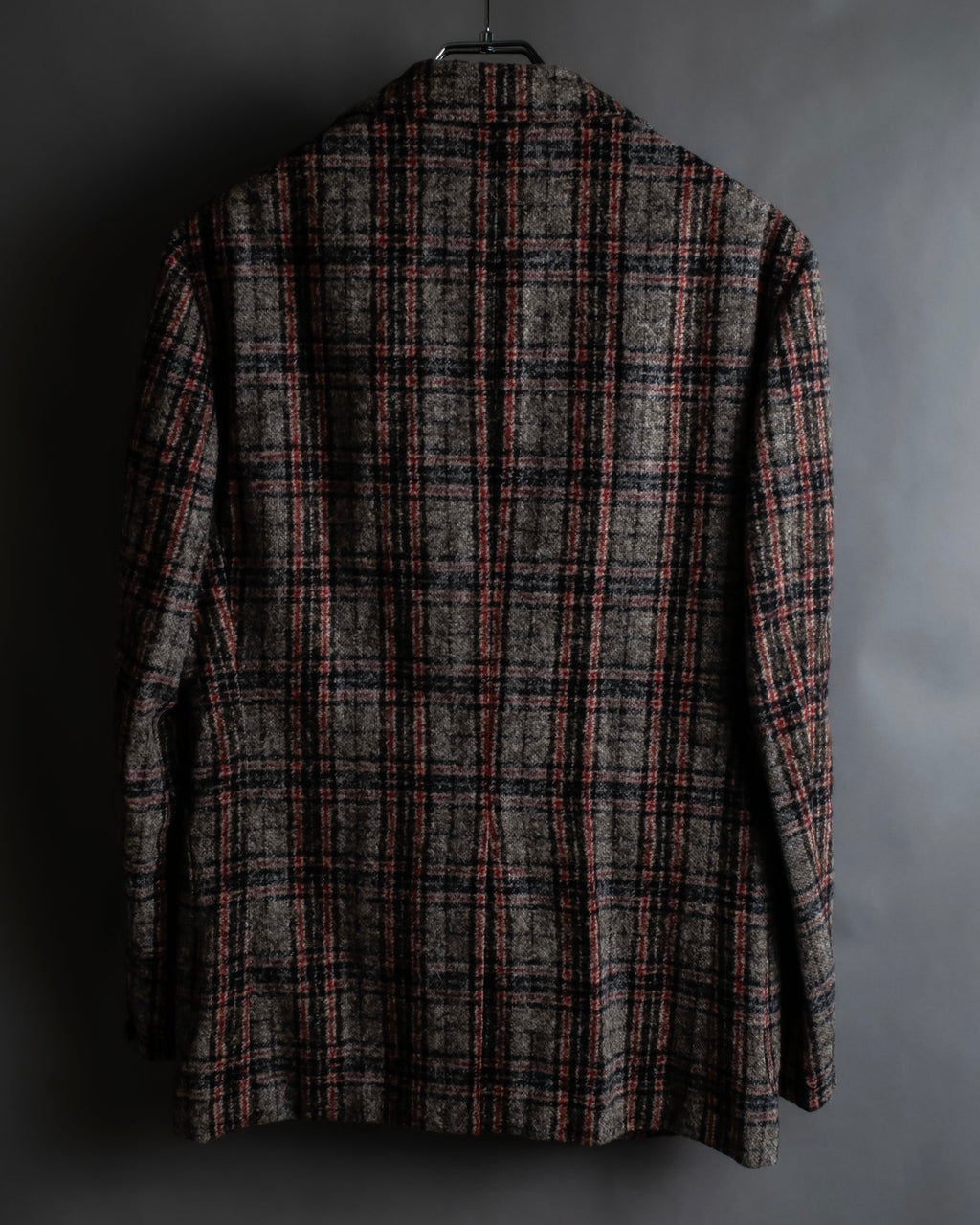 "Ernesto" Multicolor checked tailored jacket