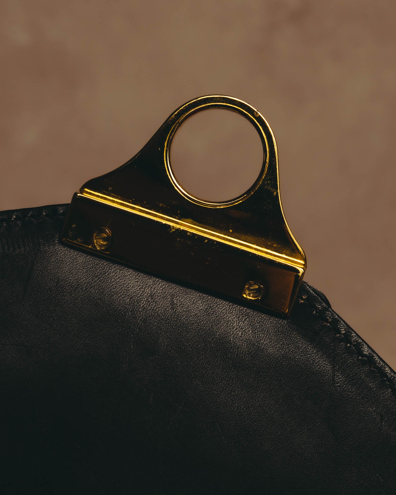 "Salvatore Ferragamo" 90's-00's Elegant leather 2 way handbag